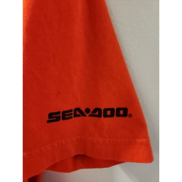 Sea-Doo BRP T-Shirt Orange Small - Picture 3 of 9